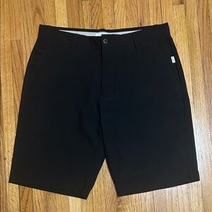 Onia Men's Black Flat Front Shorts